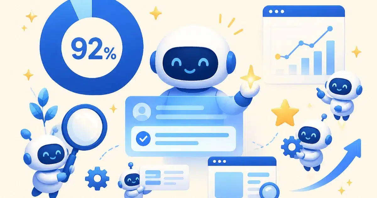 Trafic ChatGPT sur votre site web : ce que le chiffre de 92 % change pour votre SEO