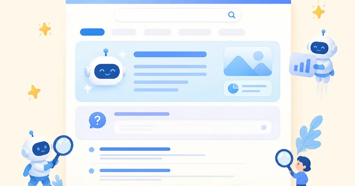 AI Overviews Google pousse vos liens plus bas : ce que ça change